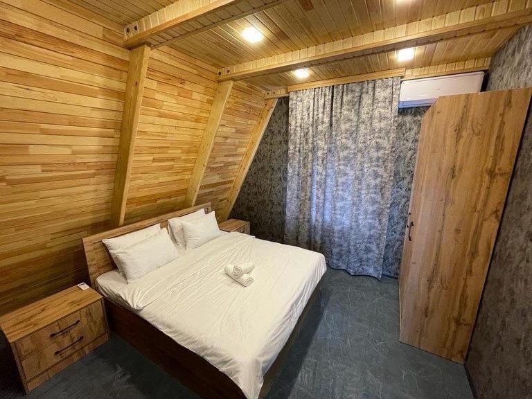 Qafqaz Wood Chalet Габала Екстериор снимка