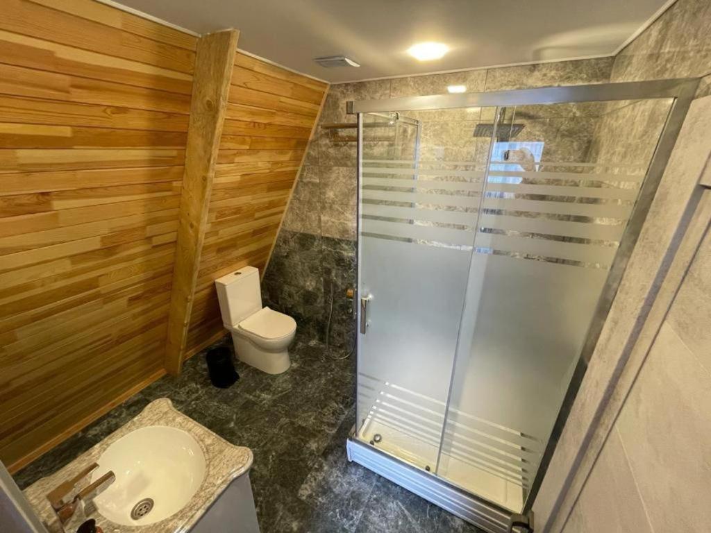 Qafqaz Wood Chalet Габала Екстериор снимка
