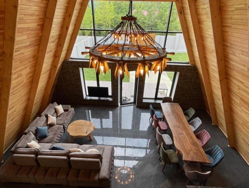 Qafqaz Wood Chalet Габала Екстериор снимка