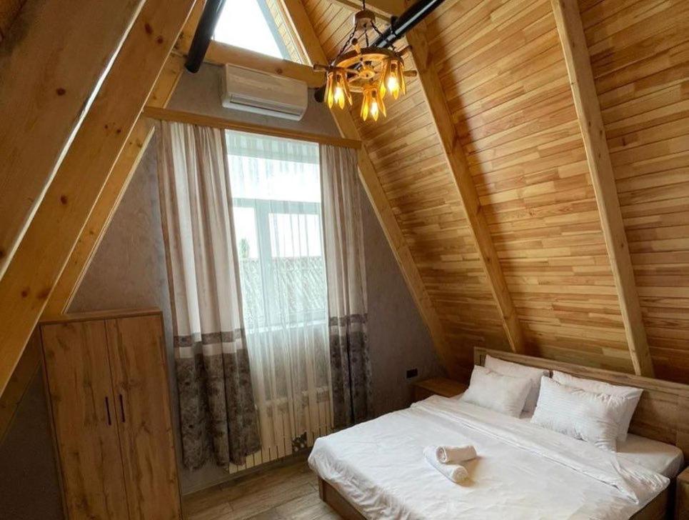 Qafqaz Wood Chalet Габала Екстериор снимка