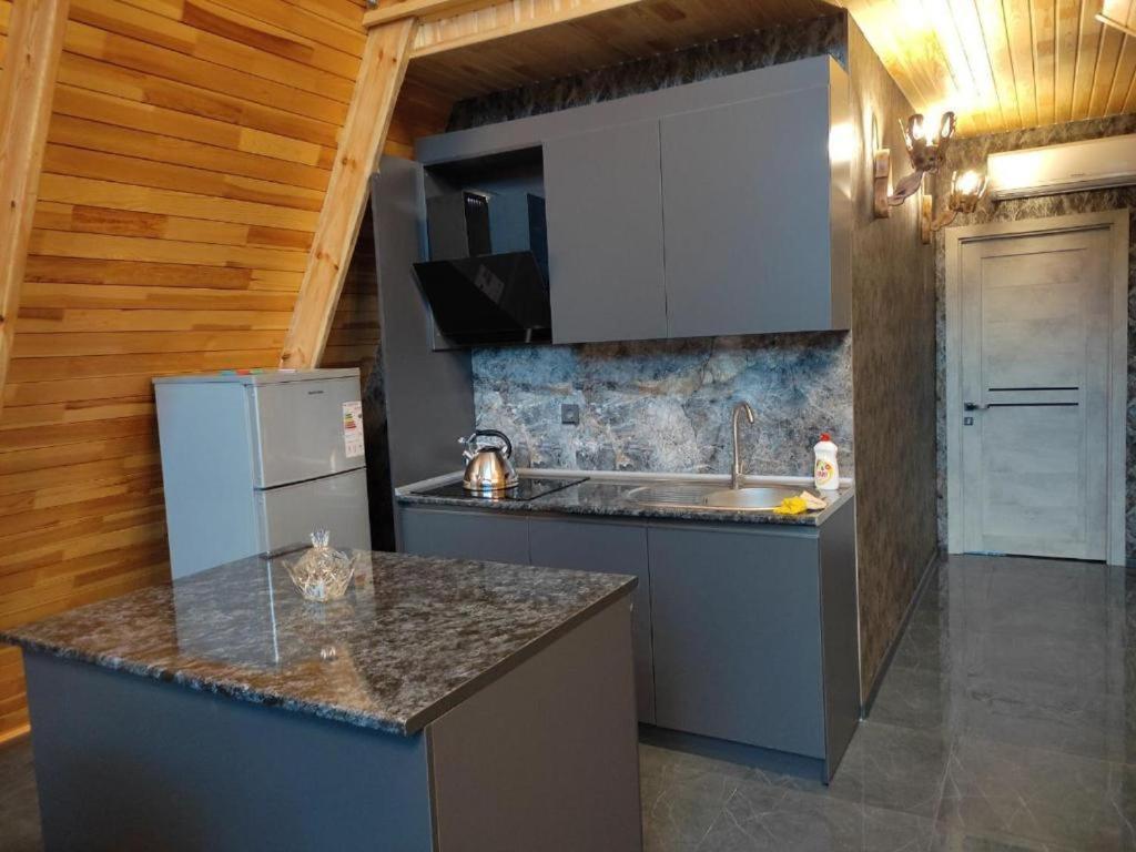 Qafqaz Wood Chalet Габала Екстериор снимка