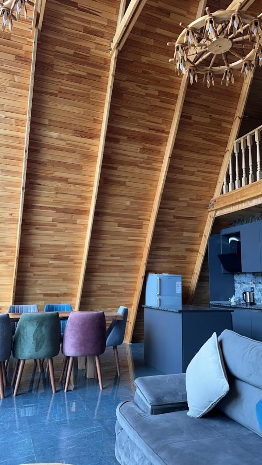 Qafqaz Wood Chalet Габала Екстериор снимка