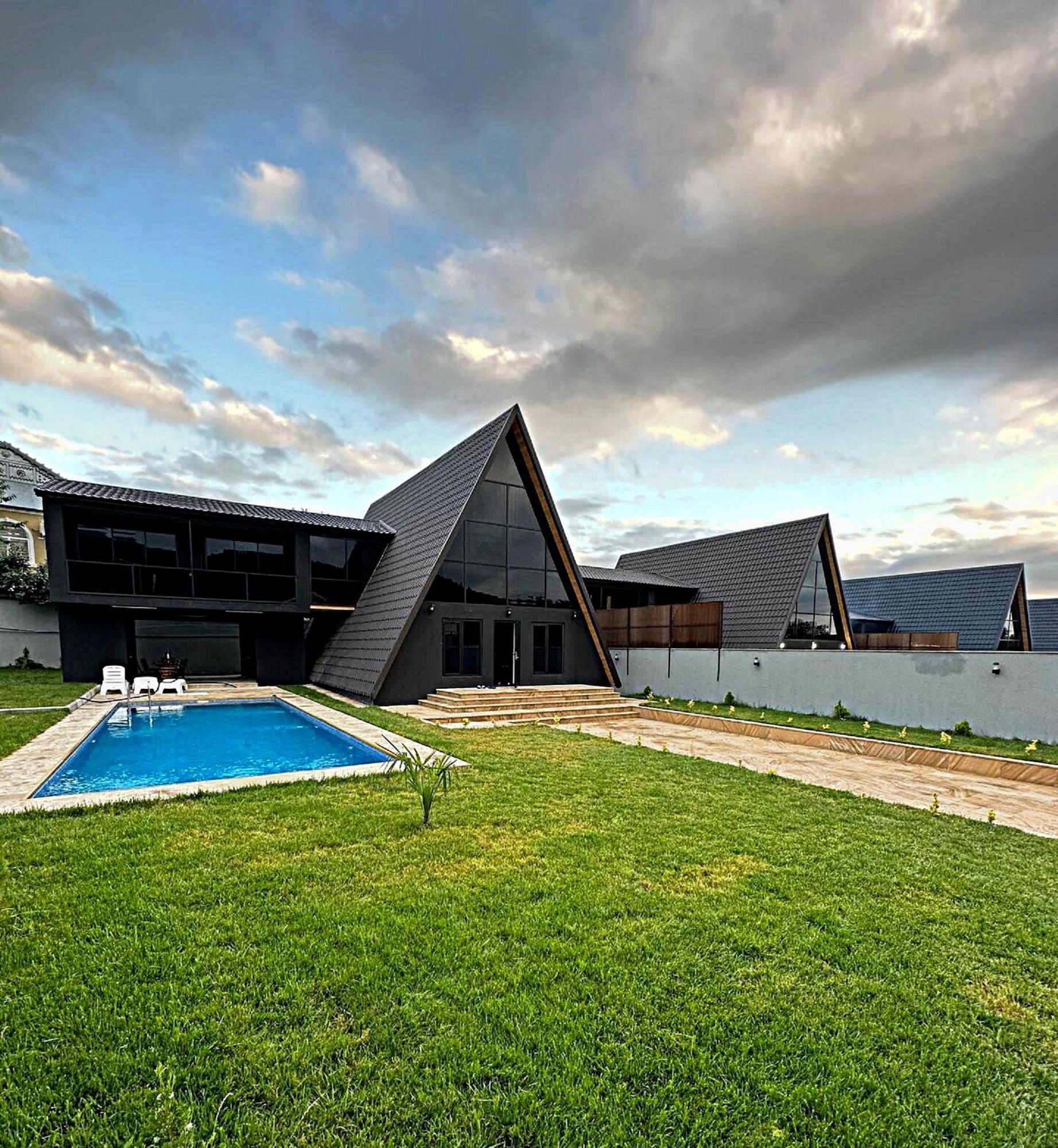 Qafqaz Wood Chalet Габала Екстериор снимка